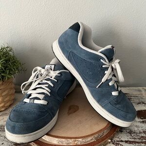 éS Accel TT Nyjah Huston / Rodrigo Teixeira Skateboard Shoes Size 11 Blue Suede